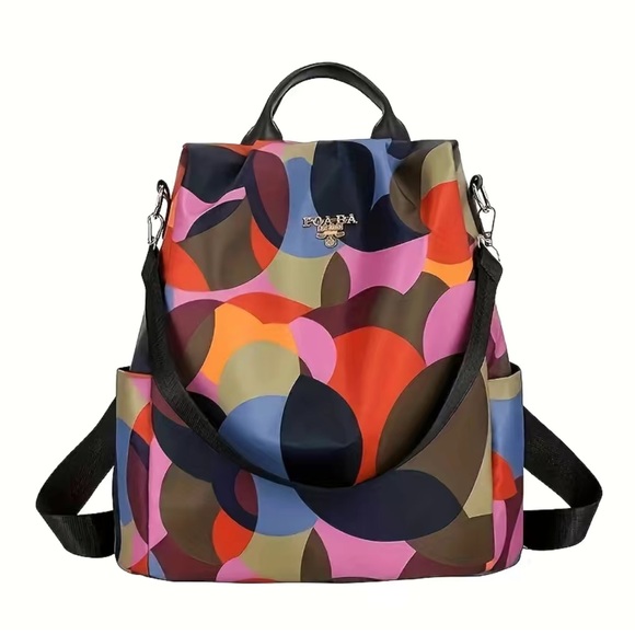 NWT POLKA DOT MULTI USE BACKPACK - Picture 1 of 8